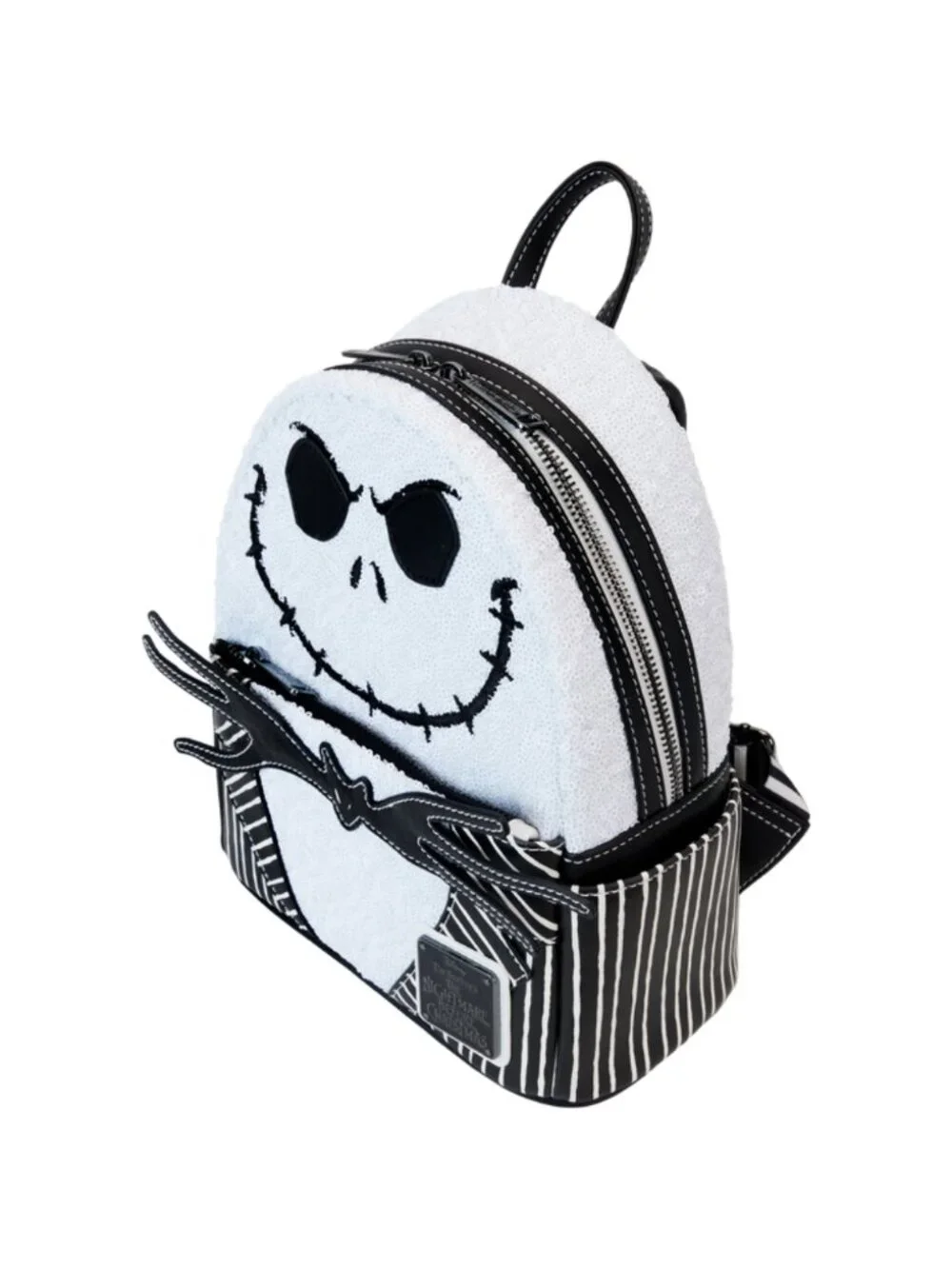 NBC Exclusive Jack Skellington Sequin Mini Backpack and Wallet